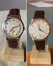 Coppia orologi CYMA anni ‘50 oversize 37,5mm funz.