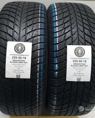 2 gomme 225 50 18 bridgestone a39410