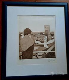Acquaforte di Willy pontin