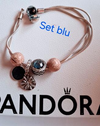 Pandora originale, set blu