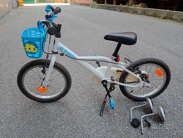 Bicicletta bambino/a 16 POLLICI 4-6 ANNI