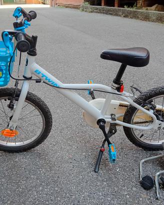 Bicicletta bambino/a 16 POLLICI 4-6 ANNI