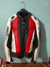 giacca moto pelle