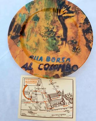 Piatto del buon ricordo AL COLOMBO Venezia