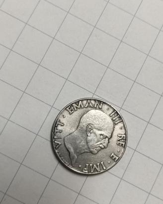 Moneta da 50 centesimi  1941 Vittorio Emanuele III