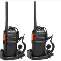 Lotto di 4 Walkie Talkie Radio Sicurezza