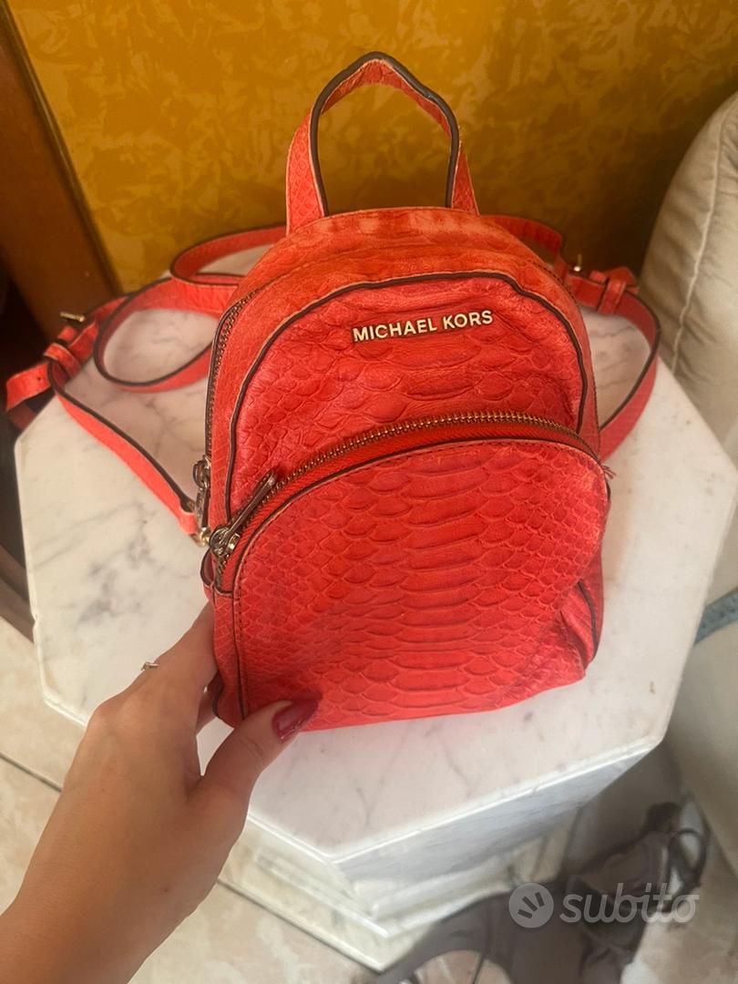 Michael kors zaino donna zainetto vera pelle Abbigliamento e Accessori In vendita a Napoli