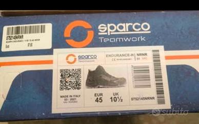 SCARPE SPARCO ANTINFORTUNISTICHE