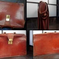 Borsa uomo, cartella, RARO VINTAGE Inglese