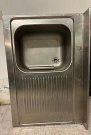 Lavello in acciaio misure cm 100x70x30