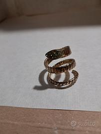 anello con serpente 