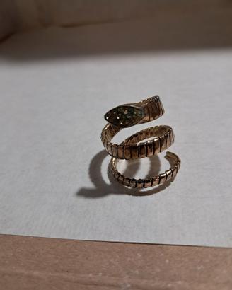 anello con serpente 