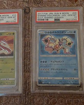 Shining Legend Ginesect e Volcanion