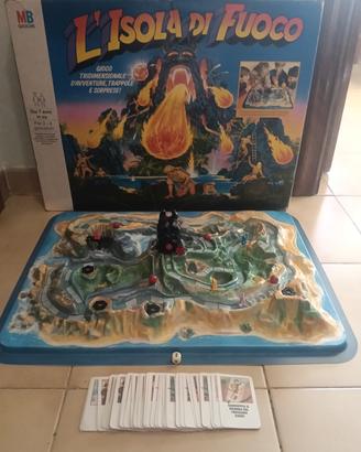 L'isola di fuoco "gioco da tavolo degli anni 80".
