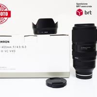 Tamron 50-400 F4.5-6.3 Di III VC VXD. (Sony)