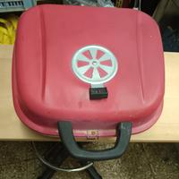 barbecue tondo con coperchio