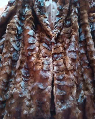 giacca in vera pelliccia di visone 