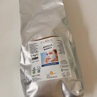 ARGILLA BIANCA Flora Talassoterapia 1 kg  NUOVO