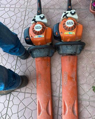due tagliasiepi stihl 