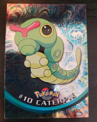 Pokémon Topps - 10 Caterpie - EX Excellent