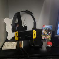 Nintendo swich+3 giochi+accessori giochi e nintend