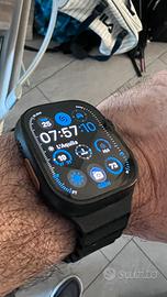 Appel watch ultra 2 black edition titanio