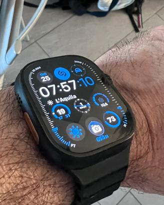 Appel watch ultra 2 black edition titanio