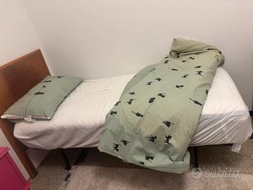 Materasso e rete nuovi 1 piazza