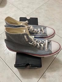 Converse all star blu e bianche