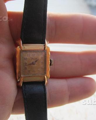 Orologio vetta da donna in oro