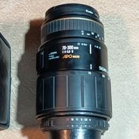 obbiettivo focus Sigma 70-300mm