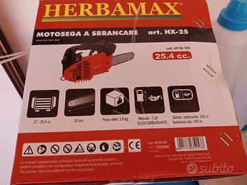 Motosega a Scoppio 2 Tempi 25,4CC