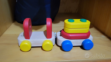 TRENINO in legno 24mesi