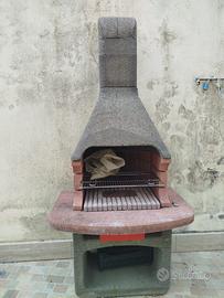 Barbecue in muratura