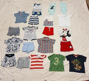 Abbigliamento estivo per bimbo taglia 6-9 mesi!