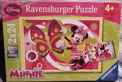 Ravensburger Puzzle MINNIE 2x24 pz - Puzzle per Ba