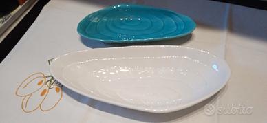 🎁Coppia ciotole tipo ostrica, Ceramica Este 