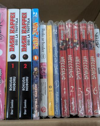 Lotto 12 - Manga vari, volumi sfusi 