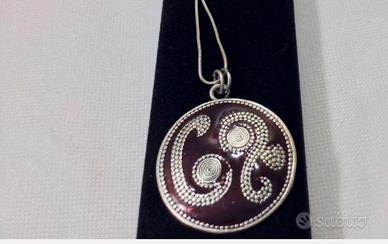 Ciondolo vintage silver
