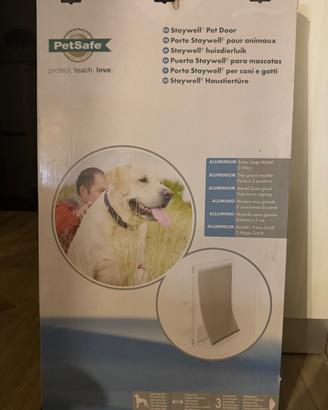 Porta basculante per cani di grossa taglia