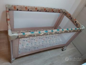 Lettino da campeggio con materassino