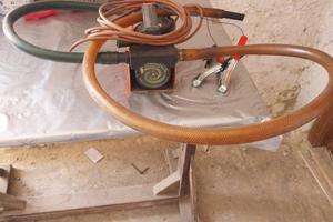 Pompa elettrica per aspirare liquidi(oli/ gasoli)