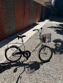 bicicletta bianca