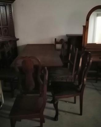 tavolo fratino con sedie