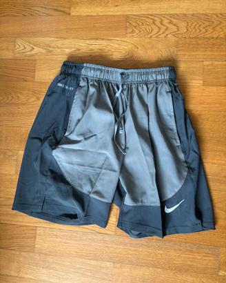 pantaloncini nike jogging grigi