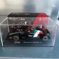 1:43 Alfa Romeo C43 #24 Guanyu Zhou Monza 2023