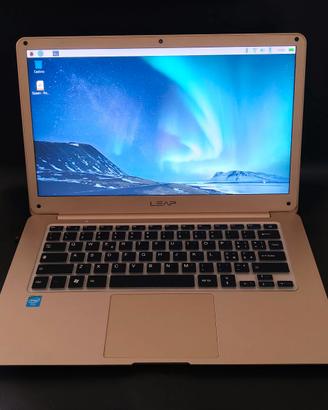 Notebook LeapBook 14"-Oro- 32GB- Linux