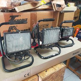 Set di 3 Lampade da Lavoro Professionali