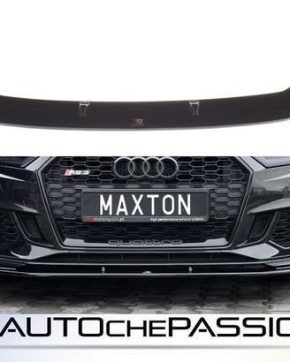 Splitter Spoiler anteriore Audi A3 RS3 8V dal 2017