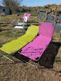 lettino da sole giardino FIAM